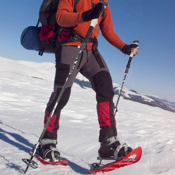 GM-D007 Lightweight Aluminum and Carbon Fiber Trekking Poles for Climbing, Gear, and Outdoor Adventures