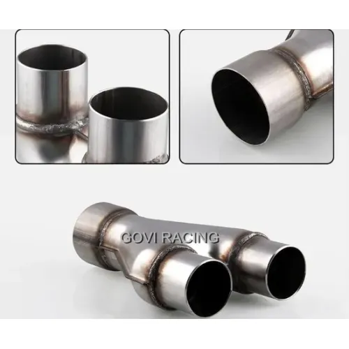 Y-Pipe 3 '' x 2 1/2 "Dual-Abgasadapter