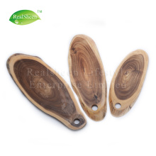 Natural Tree Slice Acacia Wood Cutting Board