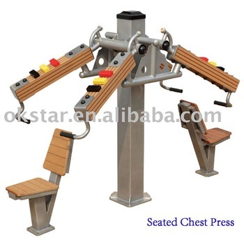 Outdoor Fitness Equipment -Seated Chest Press