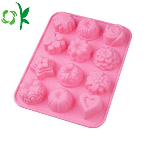 Khuôn silicone của FDA cho công cụ nướng bánh sô cô la