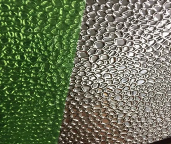 Pebble Hammered Embossed Aluminum Sheet