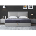 Modern simple design double bed with metres