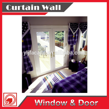 aluminum glass french door