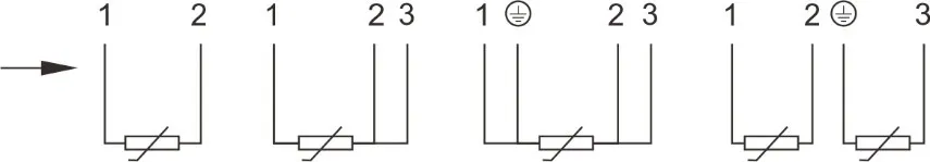 Senzori de temperatură dreptunghiular de înaltă temperatură