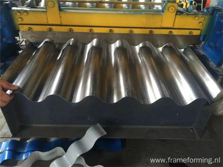 corrugated metal machine