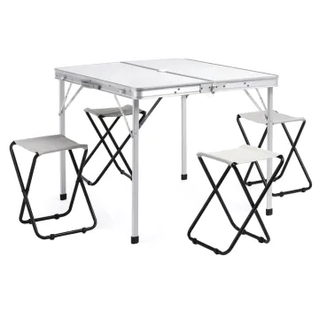 Folding Table and Chairs Set for Outdoor Camping