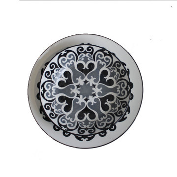 Hot sale pad pringting dinner set ceramic plates