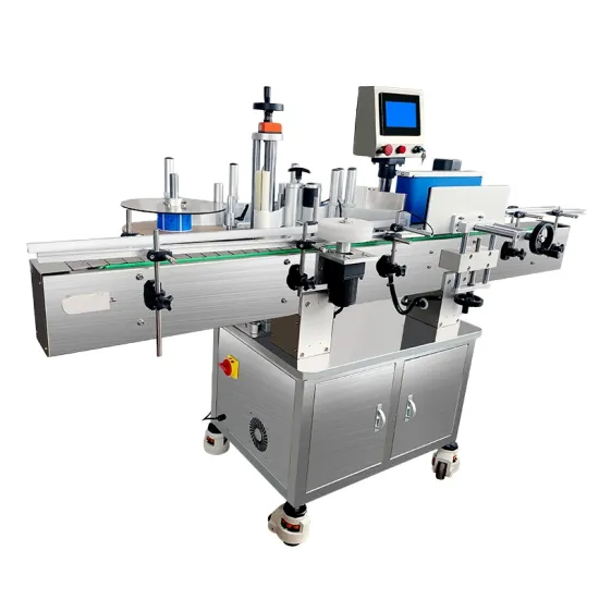High-Speed Automatic Labeling Machine for Round Wine Bottles and PET Containers