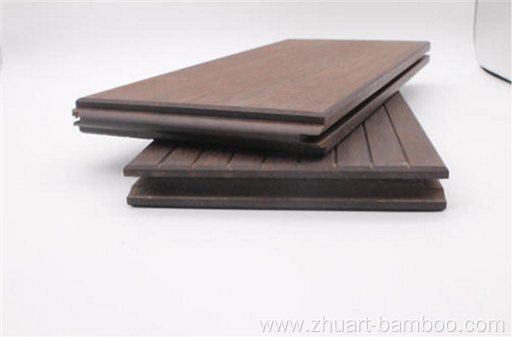 Dark Carbonized Bamboo Planks