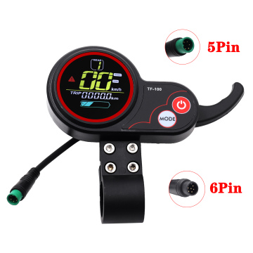 USB Charging & 36V/48V Display Panel for KUGOO M4 Electric Scooter Controller: 5/6 Pin Communication Instrument