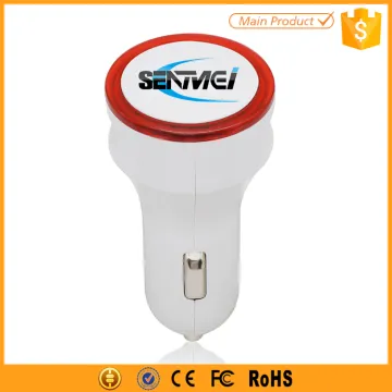 Alibaba China 2 Usb Car Charger 2.1 A, Double Usb Mobile Phone Car Charger Cigarette Lighter
