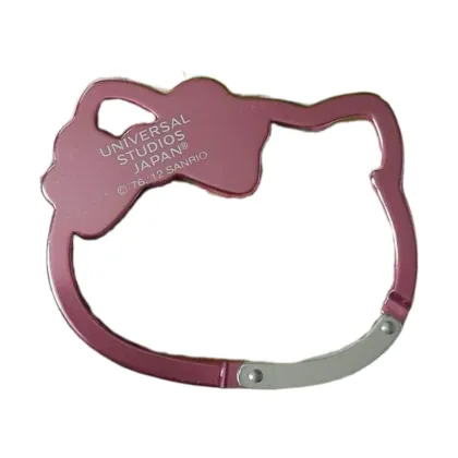Wholesale Custom Logo Engrave Key Chains & Hello Kitty Design Carabiner Keychains