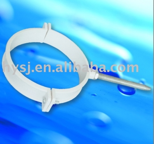 ISO9001,ISO14001 Upvc pipe clip pvc pipe clip pvc-u pipe clip