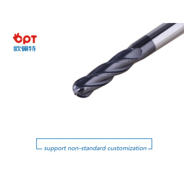 Two Flute Solid Carbide Ball Nose Mills