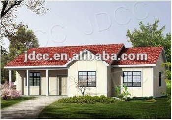 light steel comfortable prefab villa