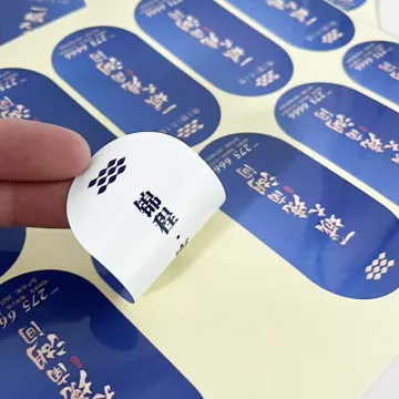 double side printing label for bottle
