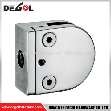 China hot sale bathroom shower wall mounted stainless steel glass clamps and hinges