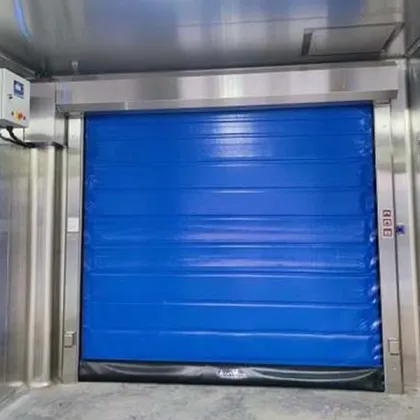 Industrial Pvc Zipper Door Fast Spiral Doors