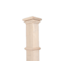 Pos Oak Tangga Hiasan Bergaya Newel