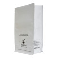 Factory Price Compostable Heat Seal Flat Bottom Coffee Pouch