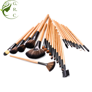 24pcs Face Contour Cosmetic Brush Serbuk Berus Berus