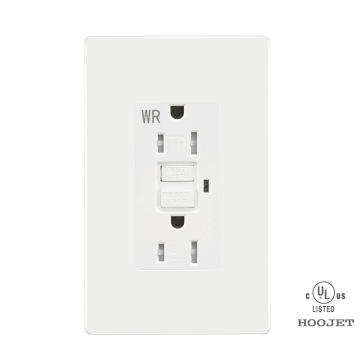 Receptáculo GFCI TR &amp; WR American Socket