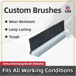 Premium Aluminum Alloy Strip Brushes for Multi-Scenario
