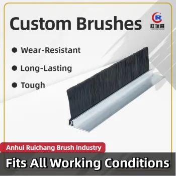Premium Aluminum Alloy Strip Brushes for Multi-Scenario