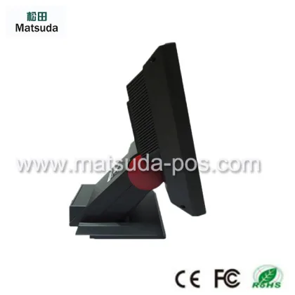 ST-9700 J1900 CPU 15 inch retail touch screen aio pos terminal with factory price AND msr.