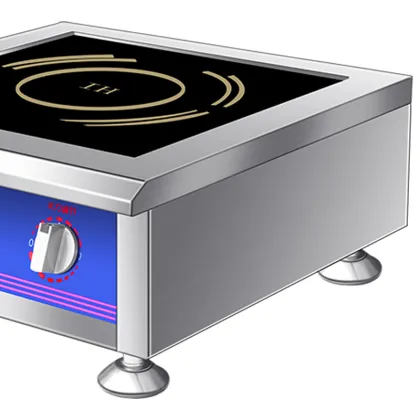 5000W commercial induction stove