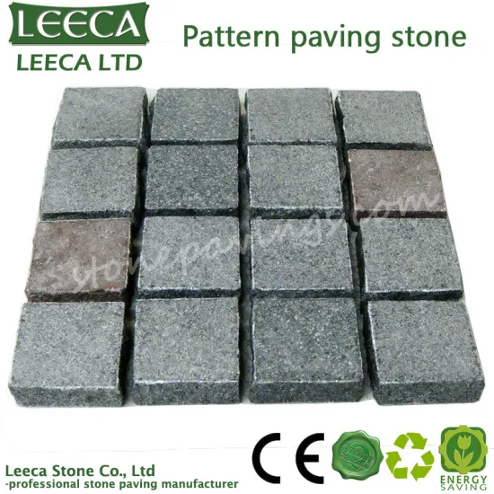 High quality square beautiful pattern paving stone
