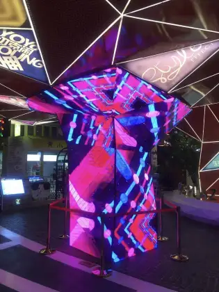 M-shine P5 LED Cube Screens for Outdoor/Indoor Advertising Displays