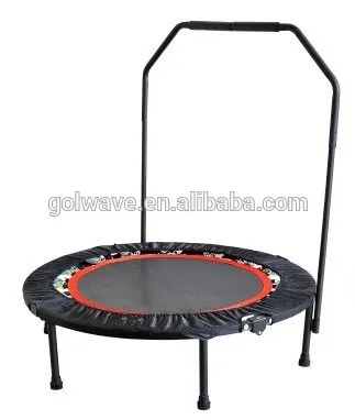 2015 Children Mini trampoline, Round Foldable 40" Mini trampoline,, Sports Equipment,Mini trampoline with adjustable handle