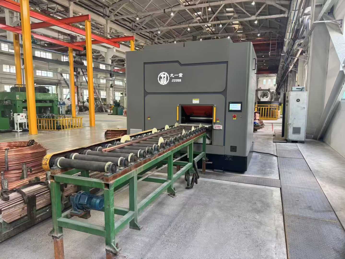 Máquina industrial de nivelación de placas extra gruesas