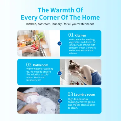 Mini Electric Tankless Hot Water Heater for Bathroom - Calentador de Agua Electrico