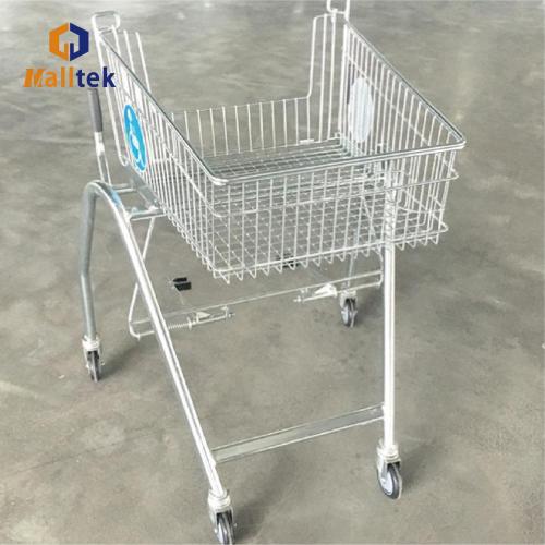 Disabled Shopping trolley or old people shopping Trolley