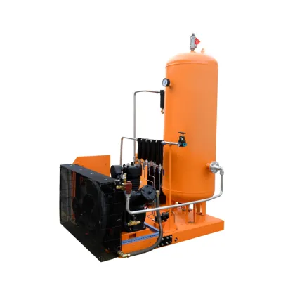 30bar 30 HP Industrial Air Compressor with Tank, Laser Cutting Machine, Dryer, Filter
