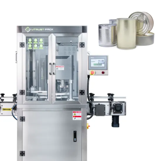 Fully Automatic Canned Pet Food Pasta Sauces Sealing Machine