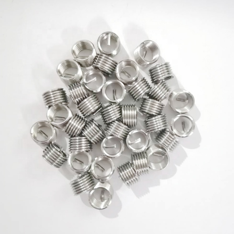 Custom Size M22 Stainless Steel Threaded Insert for Plastics UNC Metric Measurement System Packed in Box Alloy Material