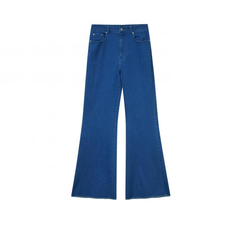 Ladies Blue Flared Jeans