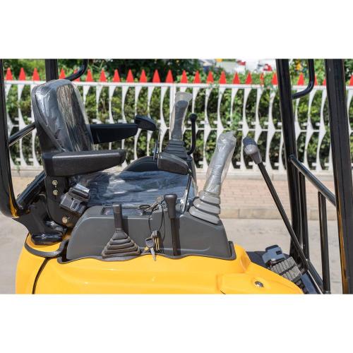 Rhinocéros 1,8 tonnes mini-excavatrices hydrauliques avec boom rotatif