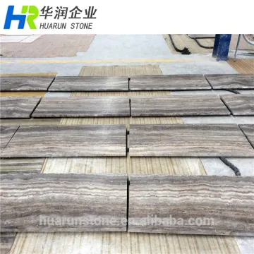 Silver Travertine Wall Panel