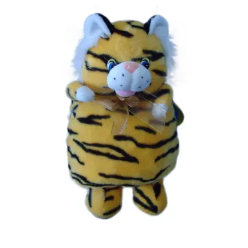 high quality tiger Plush  bag Toys