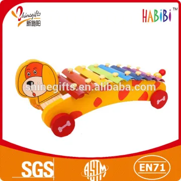 cute dog xylophone for child