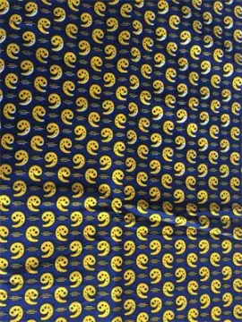 Veritable African Real Wax Cotton Fabric Block