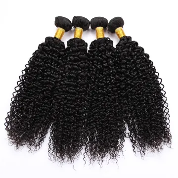Afro Kinky Curl Sew in Hair Weave Wholesale Kinky Curly Malaysian Remy Hair Hair WEAVING Body Wave Machine Double Weft >=25%