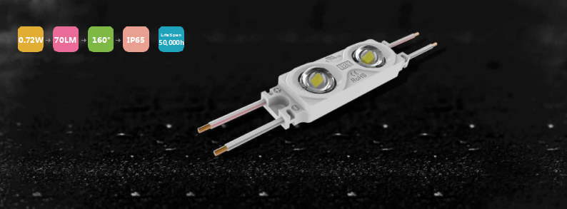 0.72W constant current lens led module