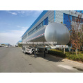 3 Axles 45,000liters Stainless Steel Edible Oil Transport Tank Semi Trailer