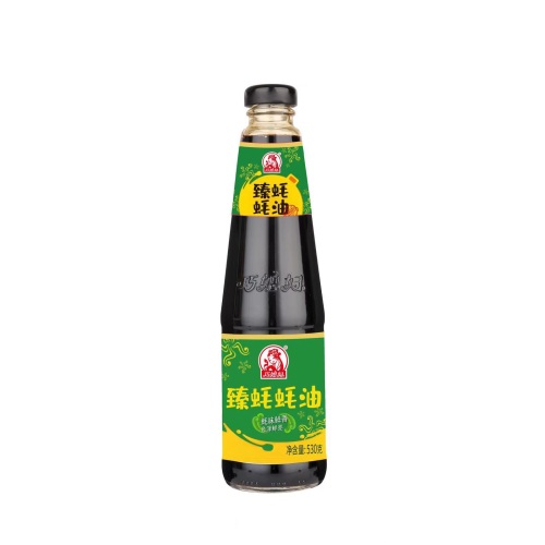 Natural Oyster Flavored Sauce in Glass Bottle